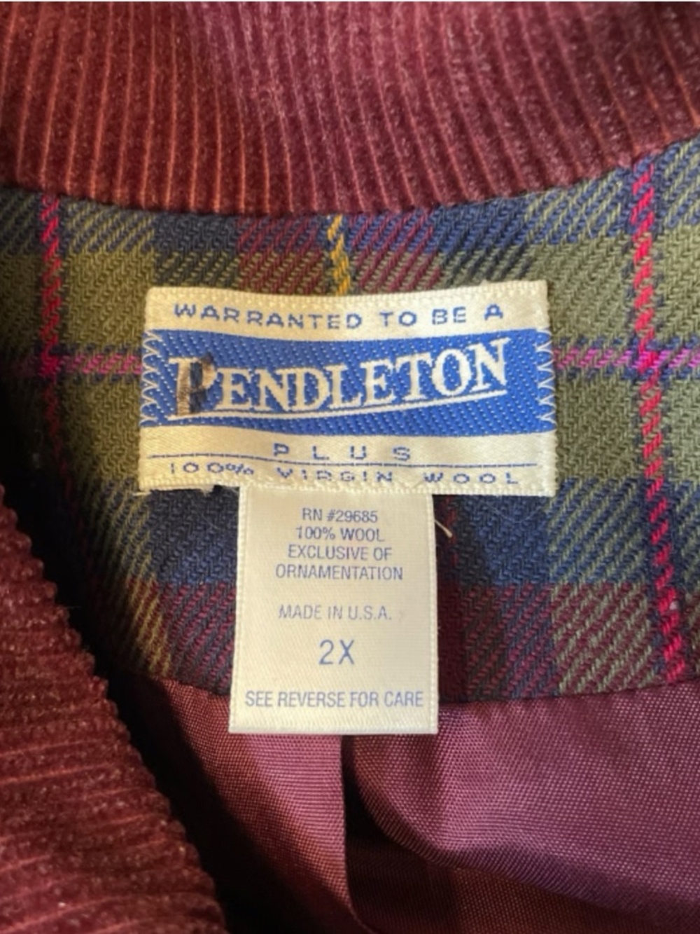 Pendleton Jacket - Picture 3 of 4